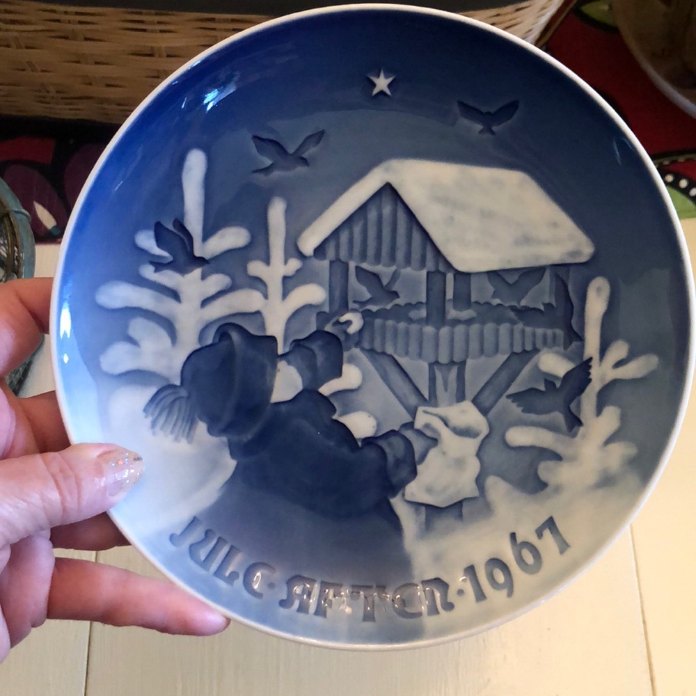 B&G Denmark 1967 Plate